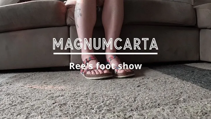 Ree's foot show