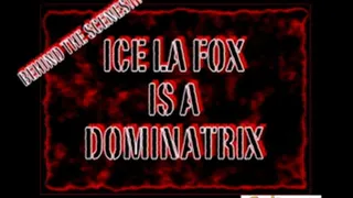 Exclussive Behind The Scenes Video With Ice La Fox