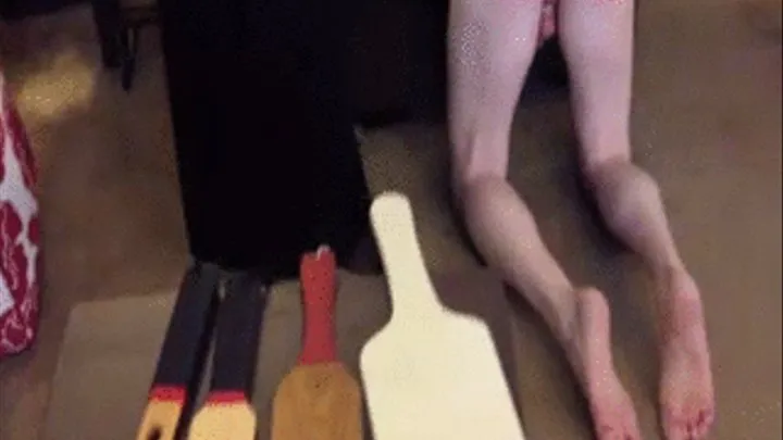 wood paddle spanking