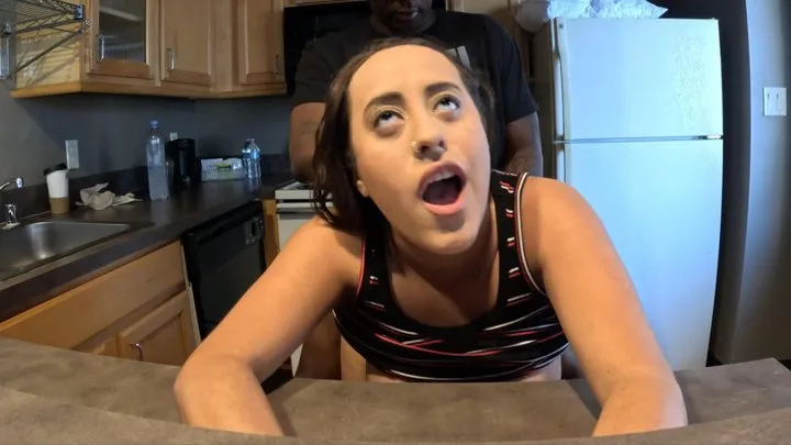 Surprise! Pregnant MILF Returns And Goes Black Dick Crazy!!