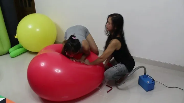 HOT JinJins & Liza inflate GIGA Loons