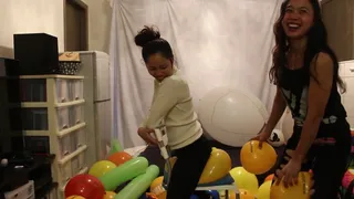 Balloon with Liza & Jenny