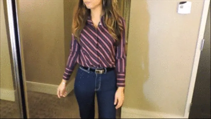 Chloe in Skintight Jordache Jeans PART 1 DRY