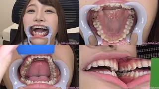 Momoka Kato - Watching Inside mouth of Japanese cute girl BITE-97-1