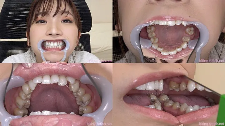 Mayu Suzuki - Watching Inside mouth of Japanese cute girl BITE-98-1