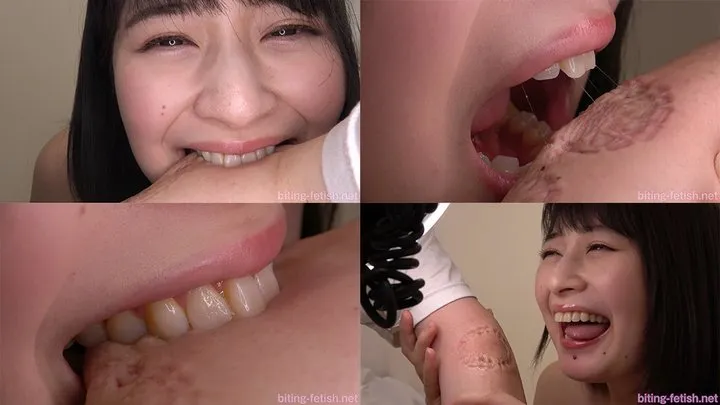 Maina - Biting by Japanese cute girl part2 bite-132-3