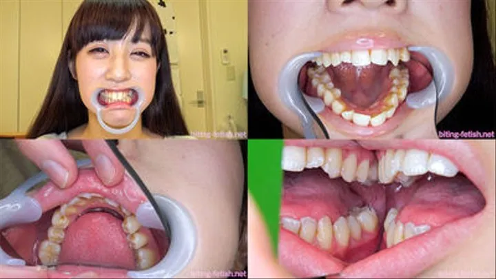 Rurika - Watching Inside mouth of Japanese elegant girl BITE-51-1