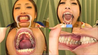 Hana - Watching Inside mouth of Japanese enchanting lady