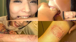 Yui - Biting by Japanese energetic cute girl part1