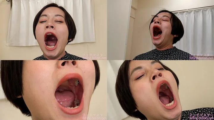 Kanna Hirai - CLOSE-UP of Japanese cute girl YAWNING yawn-12