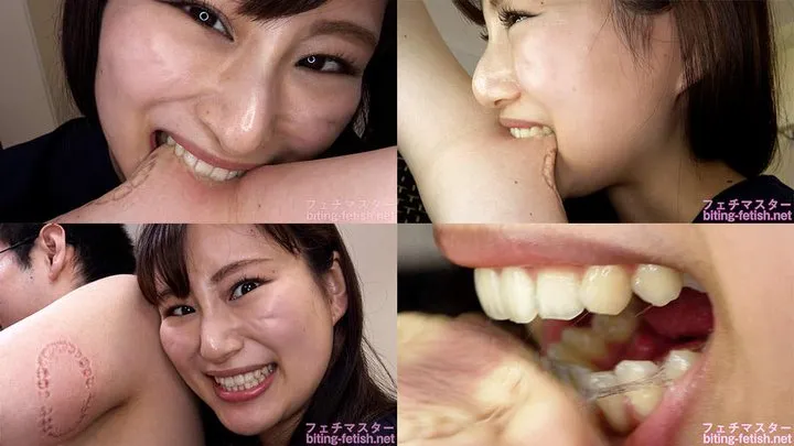 Mika - Biting by Japanese cute girl part2 bite-207-3