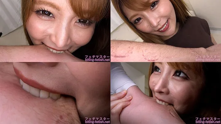 Akari - Biting by Japanese cute girl bite-177-2