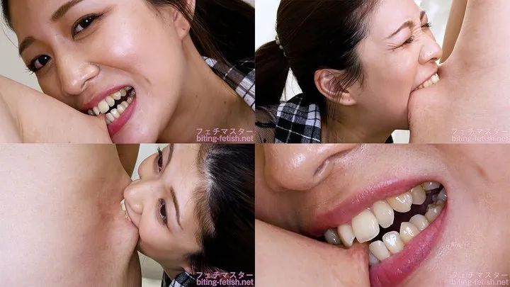 Minaho Ariga - Biting by Japanese cute girl part2