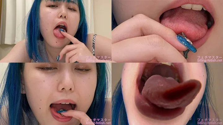 Nene Tanaka - Giantess ASMR - Giant cute girl makes dwarf ejaculate repeatedly in her mouth and swallow him whole