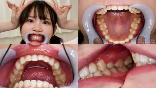 Kozue Fujita - Watching Inside mouth of Japanese cute girl