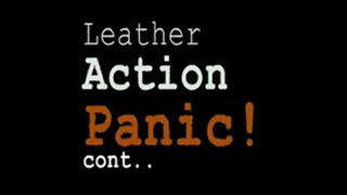 Mistress Miranda &Fetish Liza in Leather, Action, Panic cont