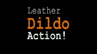 Mistress Miranda and Fetish Liza Leather DILDO Action1