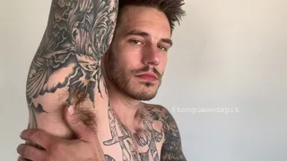 TJ Lee Armpits Video 1