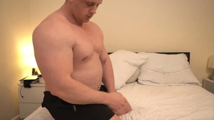 Thick Muscleman Pillow Humping and Muscle Worship session