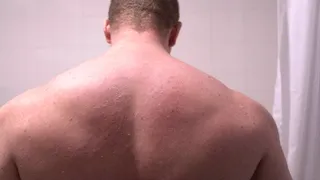 Hot Shower Muscle and Uncut Cock Worship!