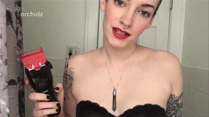 Shaving your body and fucking you like a girl