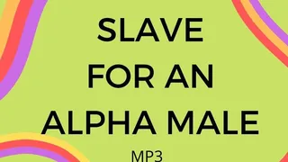 Slave for an Alpha Male AUDIO