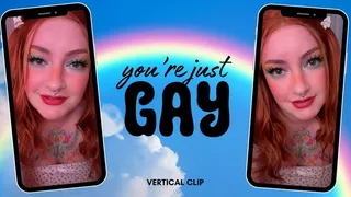 You're just GAY [vertical]