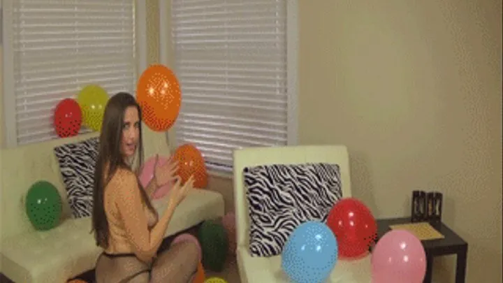 Madisin Lee in Balloon Party