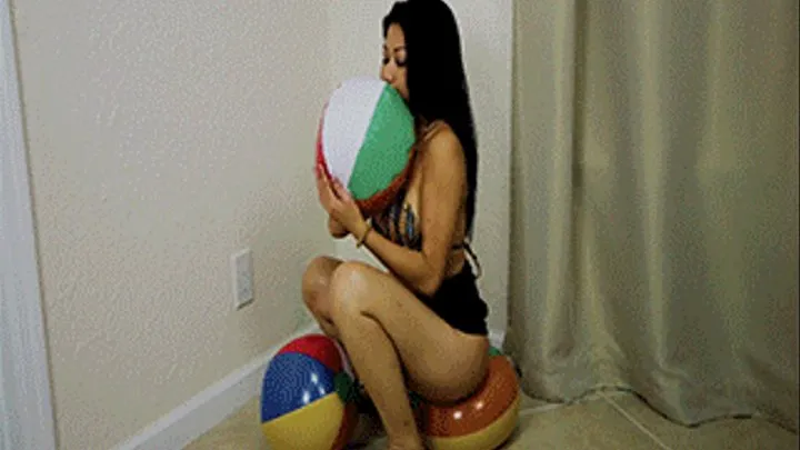 Hot Asian Milf in Alone With My Beach Balls