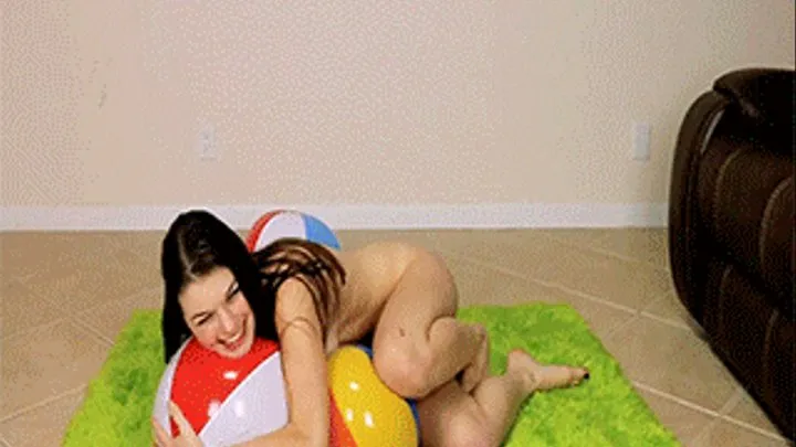 Blow & Bounce in Horny For My Beach Balls