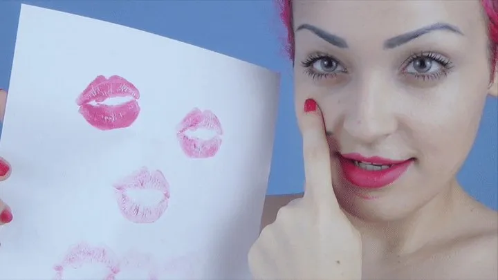 MY LIPSTICK MARKS ON YOUR FACE | red lipstick & nails