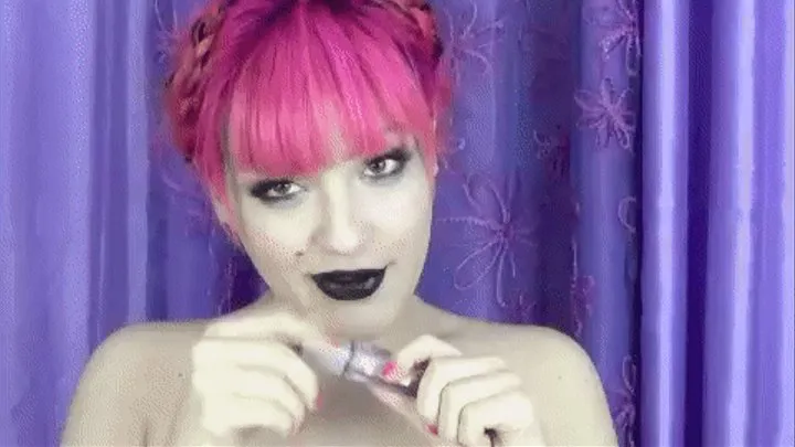 BLACK GLOSSY LIPSTICK | you will fucking love it