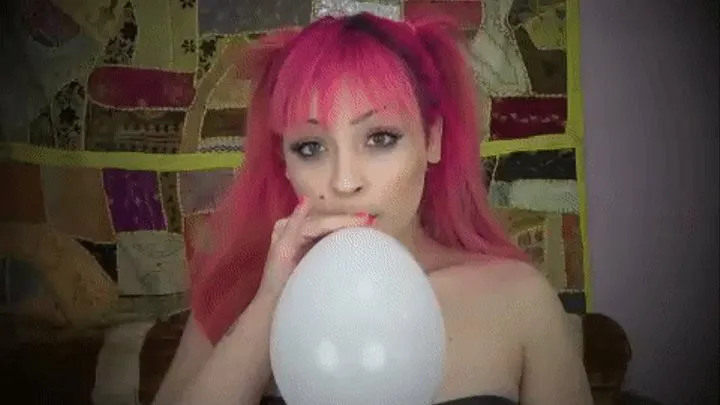 BLOW TO NON POP | pressing the ballon like I do with your balls