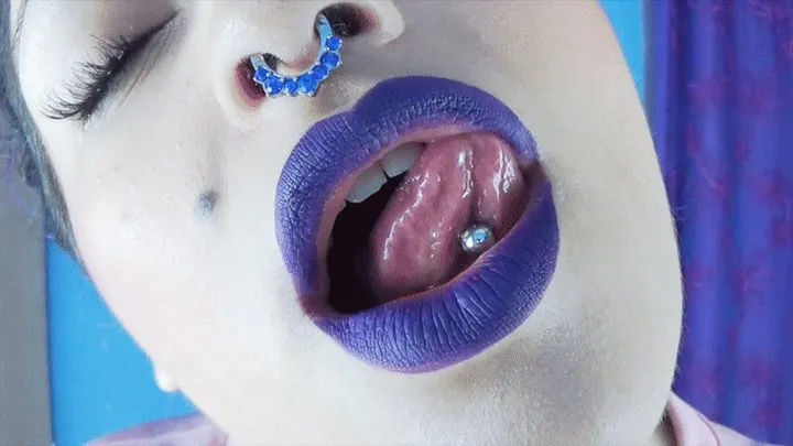 DEEP INTO PURPLE | | Lips & Tongue tease