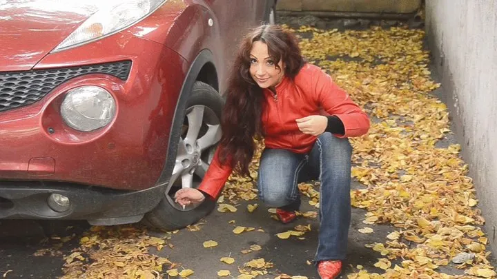 Nathalie Car Deflating