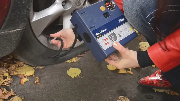 Nathalie Car Tire Inflating