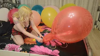 Alisa Dragon Inflates To Pop By Electric Pump