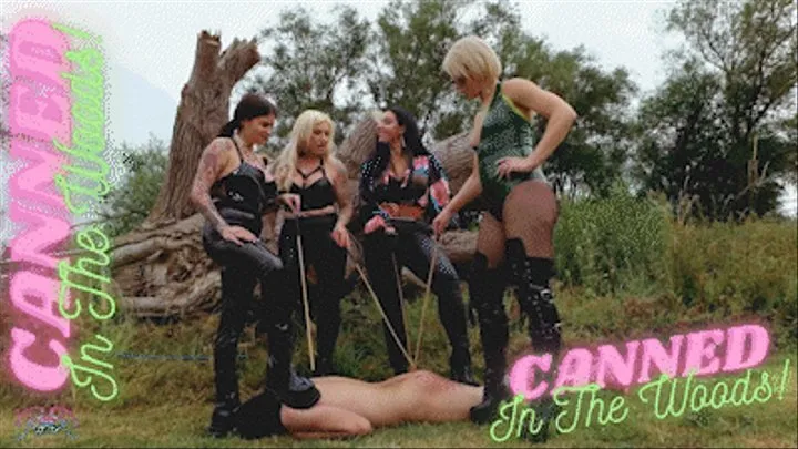 Caned In The Woods! Ft Ezada Sinn, Ava Von, Helena Locke, & Miss Roper