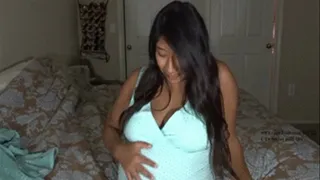 Worships Step-Mommy's Pregnant Ass shaking