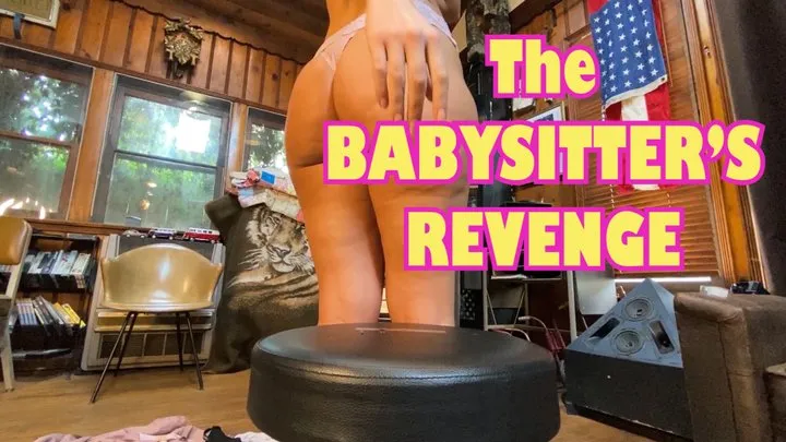 Giantess Mila | "The Babysitter's Payback" | Buttcrush, foot crush fx