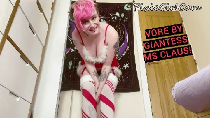 Eaten by Giantess Ms Pixie Claus