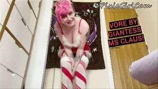 Eaten by Giantess Ms Pixie Claus STANDARD