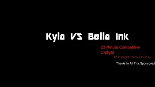 Reagan Kennedy vs Bella Ink Real Catfight!