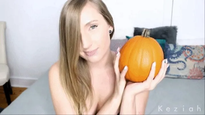 Halloween Humiliation // Fuck a Pumpkin