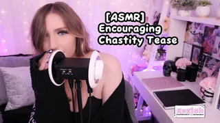 [ASMR] Encouraging Chastity Tease