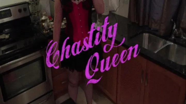 SISSY fucks The Queen with a 10 INCH STRAP-ON