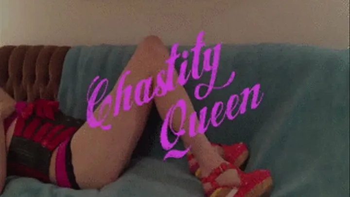 QUEEN fucks Her slave on the couch!