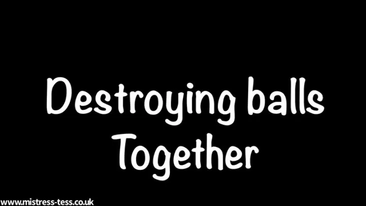 Destroying Balls together