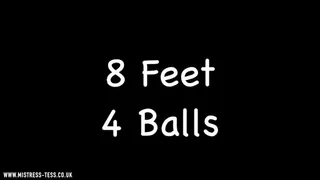 8 Feet 4 Balls outside