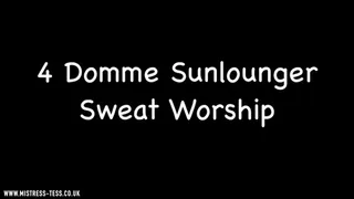 4 Domme Sweat Worship Outdoors